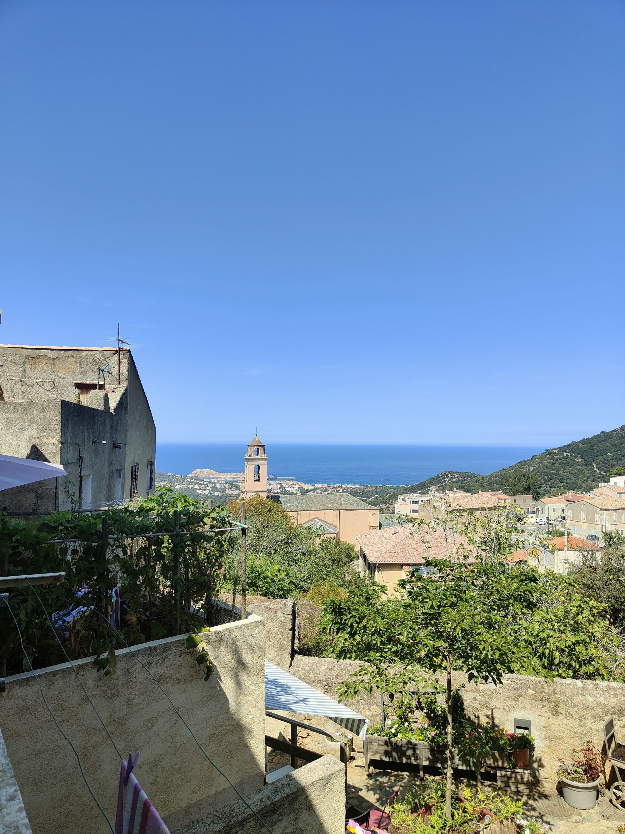 Maison de village T2 vue mer